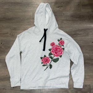 Forever 21 Women’s rose hoodie